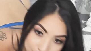 Kinky Latina Beauty Snatch Toyng