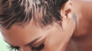 creampie black natural beauty jasamine banks satisfies her pussy