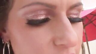 anal brunette babysitter sucks dick