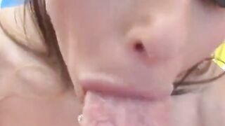 anal brunette babysitter sucks dick