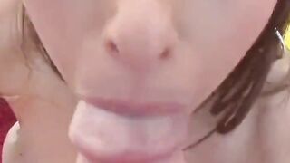 anal brunette babysitter sucks dick