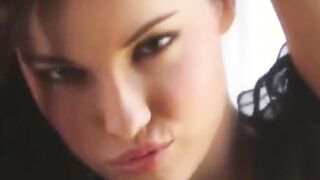cumshot solo teen elizabeth marx strips for her fans - babes