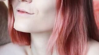 Teen Loves Riding Cock and taking Facial Amateur POV