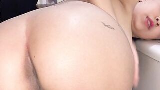 DOEGIRLS - #Kitty Love - Pose 18 Latina Plays With Snatch On Bathroom While Her