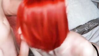 Redhead Sensual Blowjob Dick Lover and P