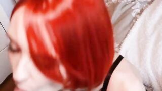 Redhead Sensual Blowjob Dick Lover and P