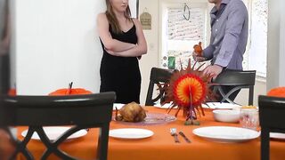 SPYFAM Step Siblings Fuck On Turkey Day