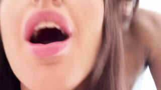 petite redhead pounds huge dick
