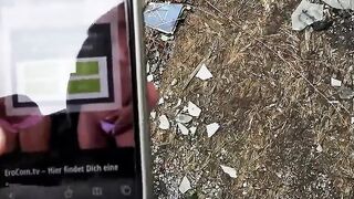 Ms. anal bitch stays true to her name in outdoor