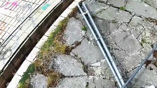 Ms. anal bitch stays true to her name in outdoor