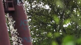 Ms. anal bitch stays true to her name in outdoor