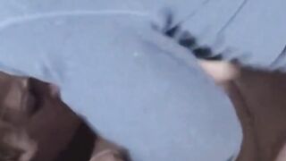 cumshot hot milfs enjoying a huge black dick in interracial 3some