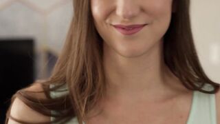 Busty stepmom and hot teen sucked cock