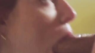 blowjob she can't get enough of him
