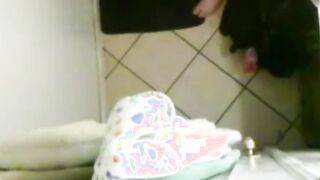 Spying on my plump busty stepmom in the bathroom