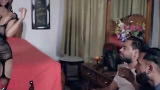 Desi Indian Foursome uncut sex web series