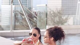 cumshot temptresses alexis & scarlit have hottest threesome