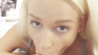 cumshot step sister sucks stepbros cock to relieve stress s4:e1