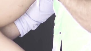 cumshot professor fucks student in his office