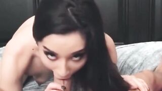 College Cutie Slips Back Into Slut Mode After Summer Break Aria Lees Steamy Blowjobs Will Make You Drool!