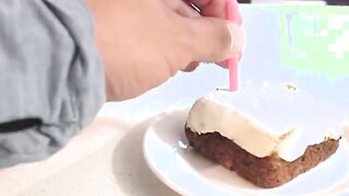 anal stepsis blows me on her birthday