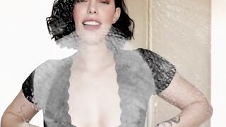 Perfect tits teen shows amazing body