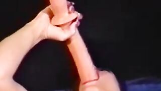 Big Tit Cutie solo toying both of her sweet tight holes