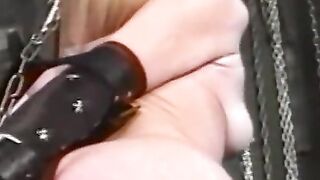 Lesbo dom whipping and toying inferior mom hot