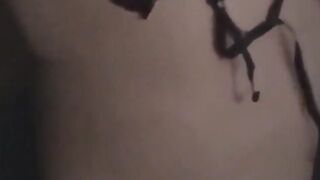 cumshot busty blonde housewife sucking a hard black cock