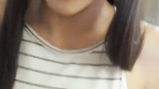 cumshot  slim teen lets stepdad fuck her in pov