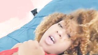 creampie teeny black teen gives up pussy
