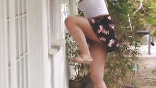 blowjob sly stepmom catches a fox