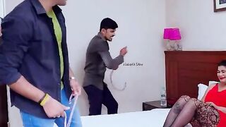 Step Mom Sucking Ane Fucking with Big Cock Threesome sex 2