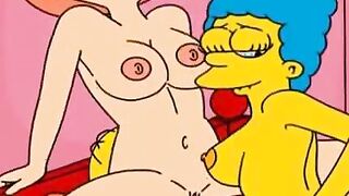 Griffins and Simpsons cheating moms