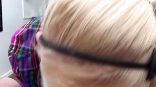 Her Frst Time Sucking On Camera - Barbie Lee & Mike Brest