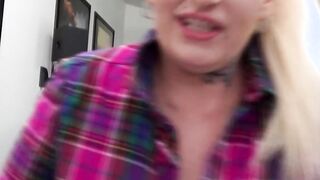Her Frst Time Sucking On Camera - Barbie Lee & Mike Brest