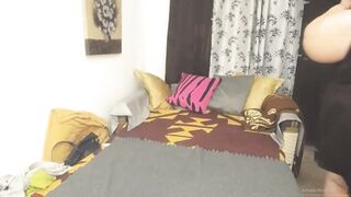 Monster boobies granny opens legs