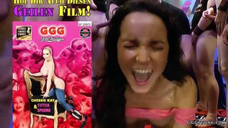 Latina francys belle gets gang bang with bukkakes