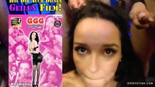 Latina francys belle gets gang bang with bukkakes