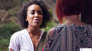 Interracial Lesbian Couple Roleplaying