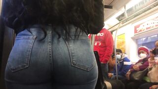 Delicious Bubble Booty Latina Barely Legal inside Jeans