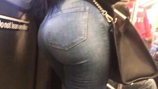 Delicious Bubble Booty Latina Barely Legal inside Jeans