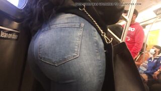 Delicious Bubble Booty Latina Barely Legal inside Jeans