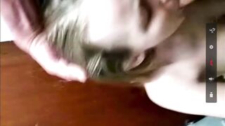 Next Whore gets face nailed against WC door cuk friend