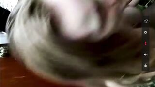 Next Whore gets face nailed against WC door cuk friend