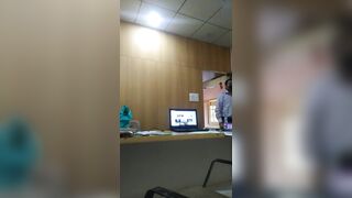 Dick flash n masturbating in front of office maid watchpron