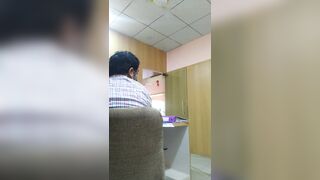 Dick flash n masturbating in front of office maid watchpron