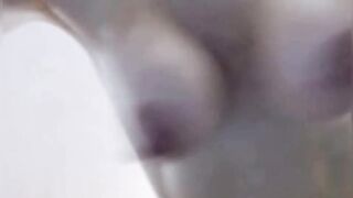 Russian cougar play with saggy melons 3.