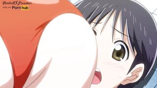 Hentai Uncensored | Hot with Big Melons Sucks and Fucks inside the