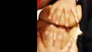 Thick Booty BBW Twerking & Shaking Her Ass Slopping Dick